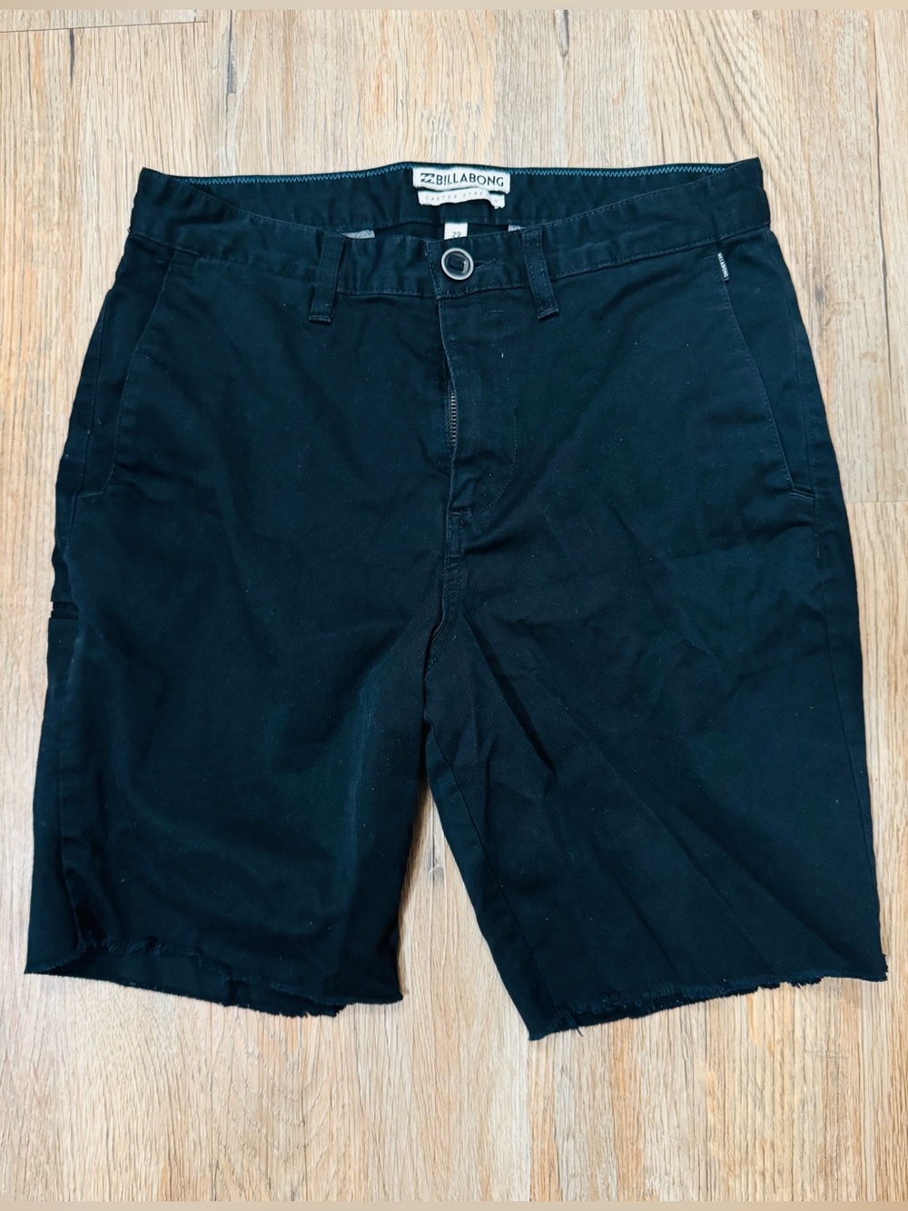 Billabong Men's Black Flat Front Shorts